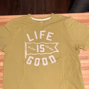 Life is Good, short sleeve, semi-fitted